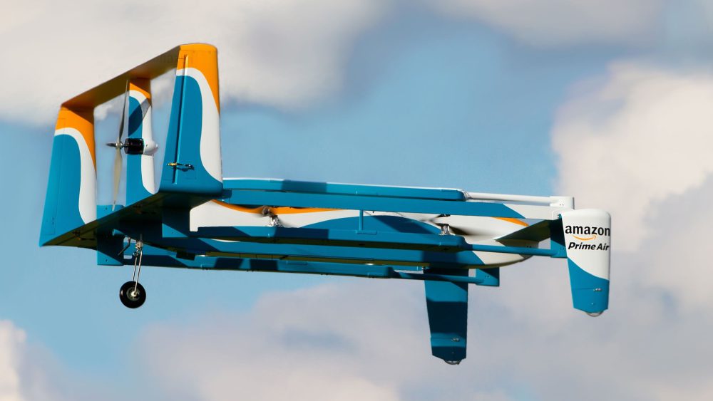 Amazon Patent for delivery drone
